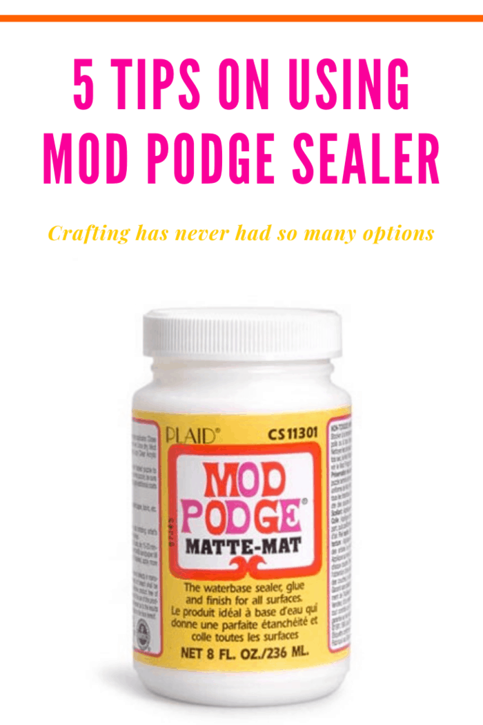 5 Tips on Using Mod Podge Sealer • Mommy's Memorandum